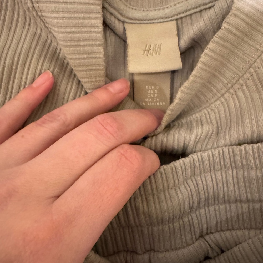 Rib Knit Lounge Set - Picture 2 of 3